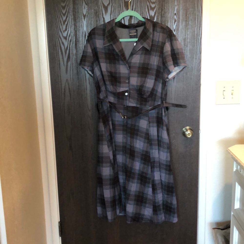 Torrid plaid Outlander dress NWT Sz1